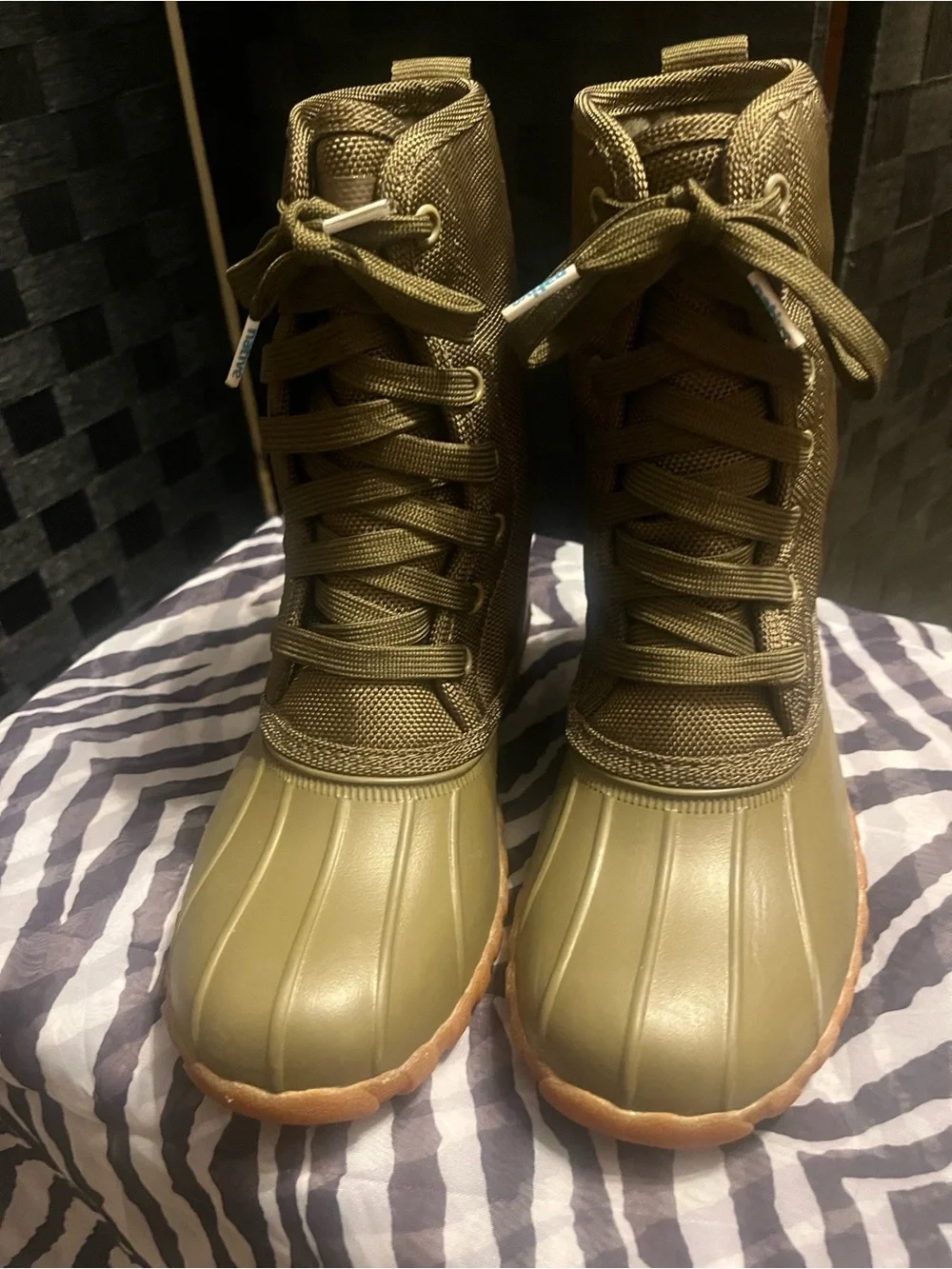 Native olive green